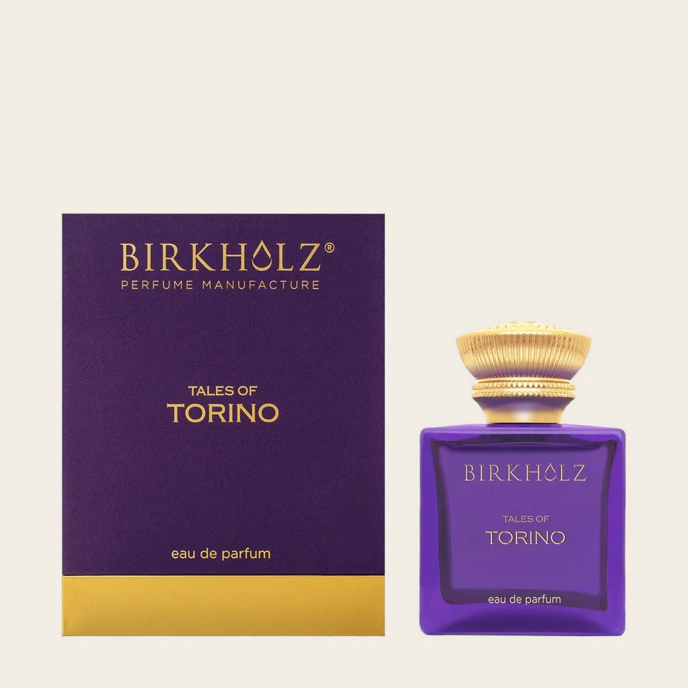 Tales of Torino by Birkholz Perfumes – Eau de Parfum bottle with purple box