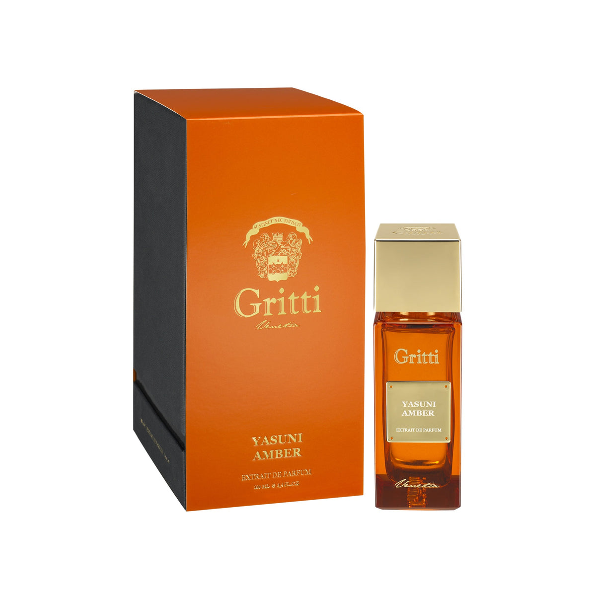 Yasuni Amber von Gritti Venetia – Flakon mit Verpackung