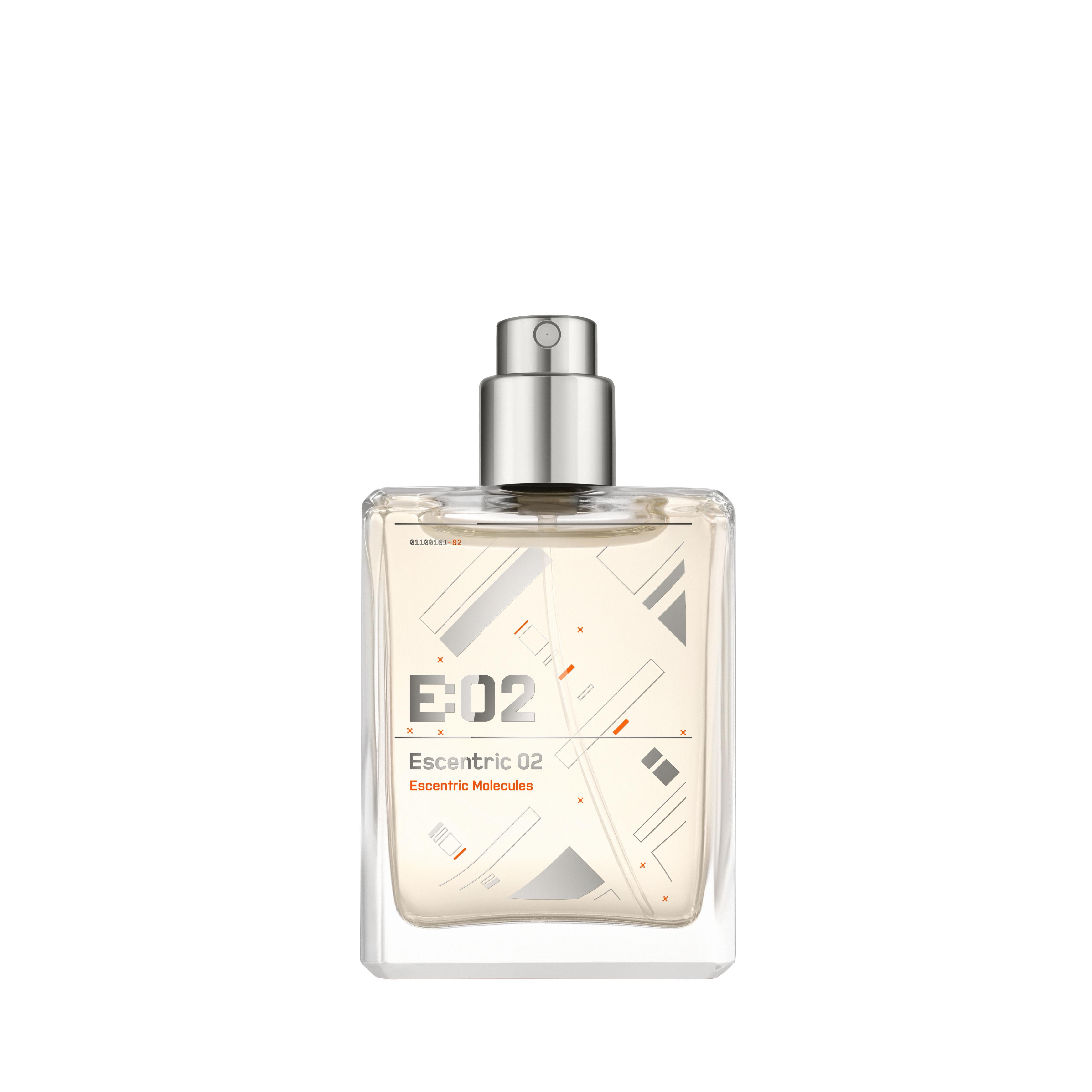 Flakon Escentric 02 in 30ml von Escentric Molecules – Unisex Duft mit Ambroxa