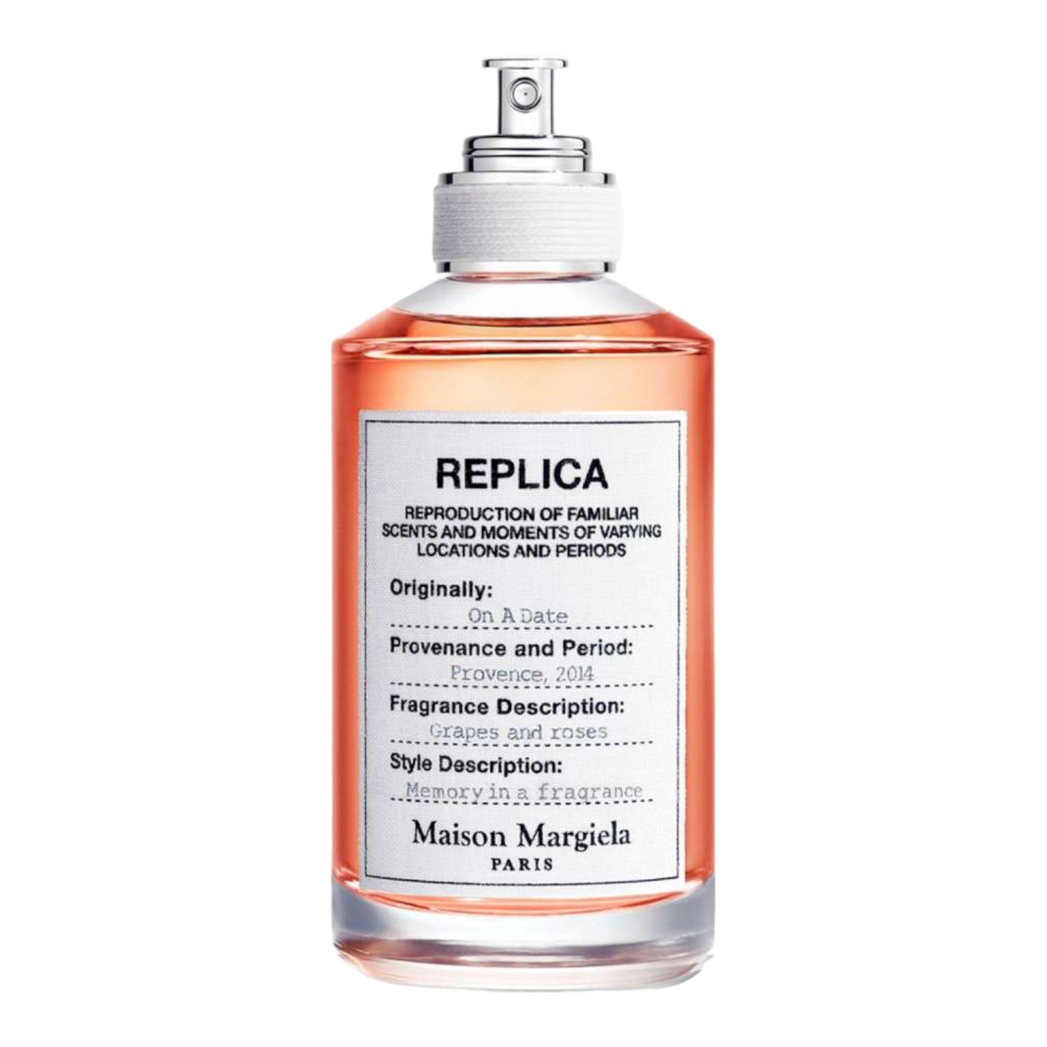 Flakon Replica On a Date Maison Margiela Eau de Toilette 100 ml, roséfarben