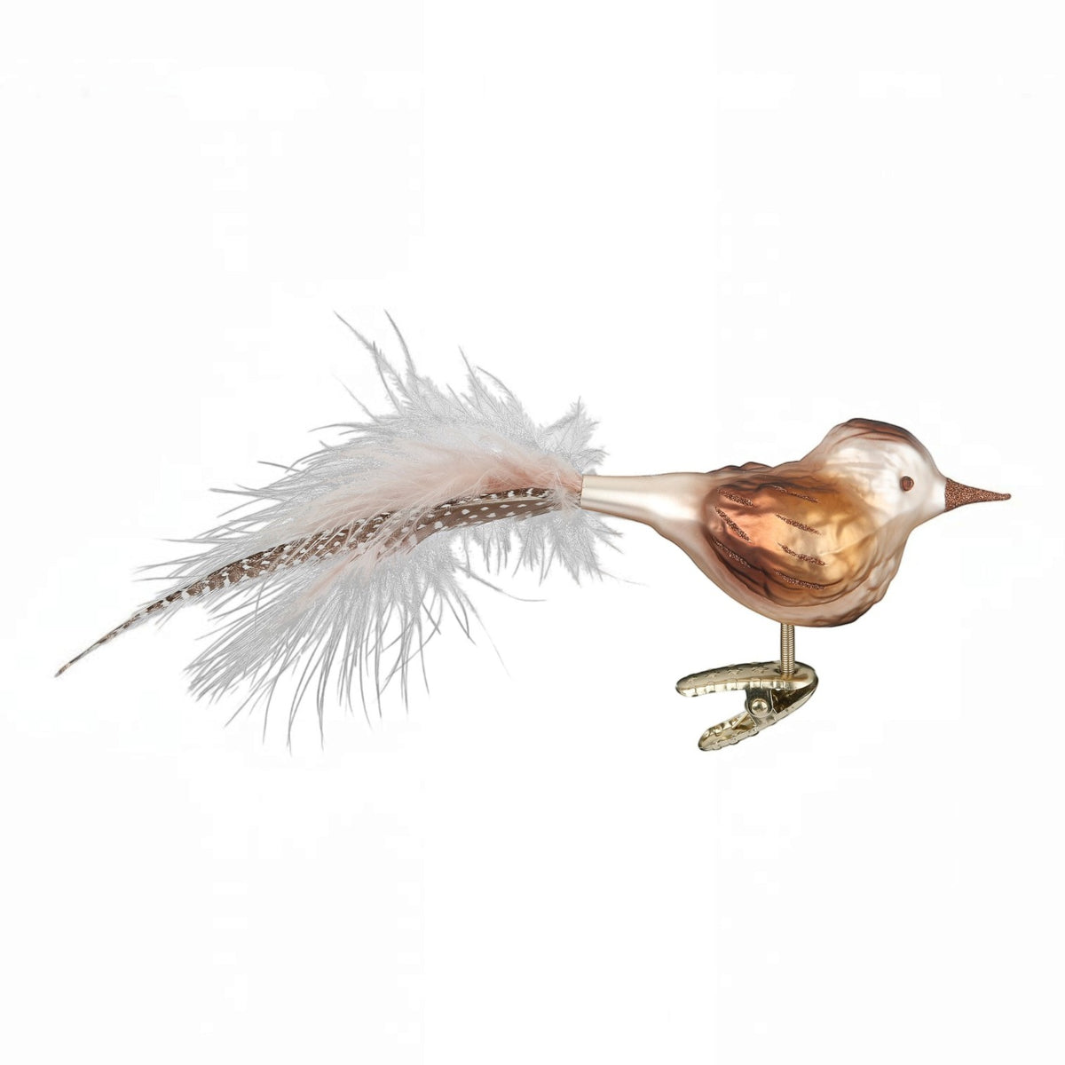 Clip Vogel Zaunkönig, 9 cm 10141S026 Inge Glas