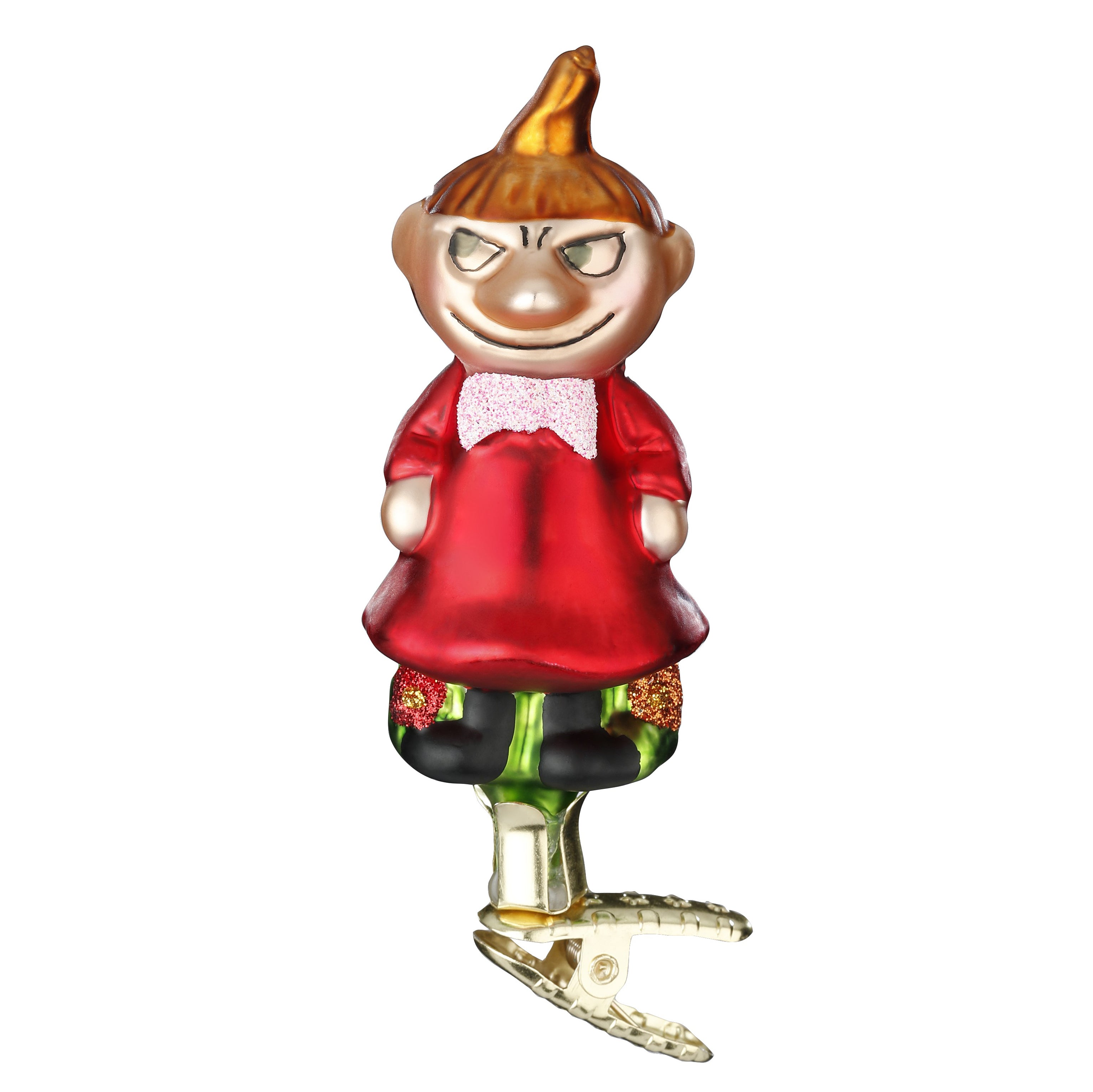Clip Glaskugel Klein Mü, 9,50cm Serie Moomin 10190S024LZ Inge Glas