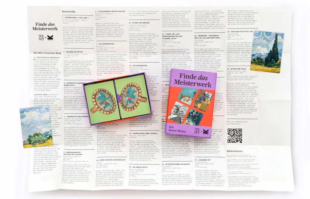 The MET Kunst-Memo Spiel: Finde das Meisterwerk