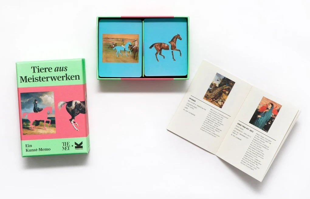 The MET Kunst-Memo Spiel: Tiere aus Meisterwerken