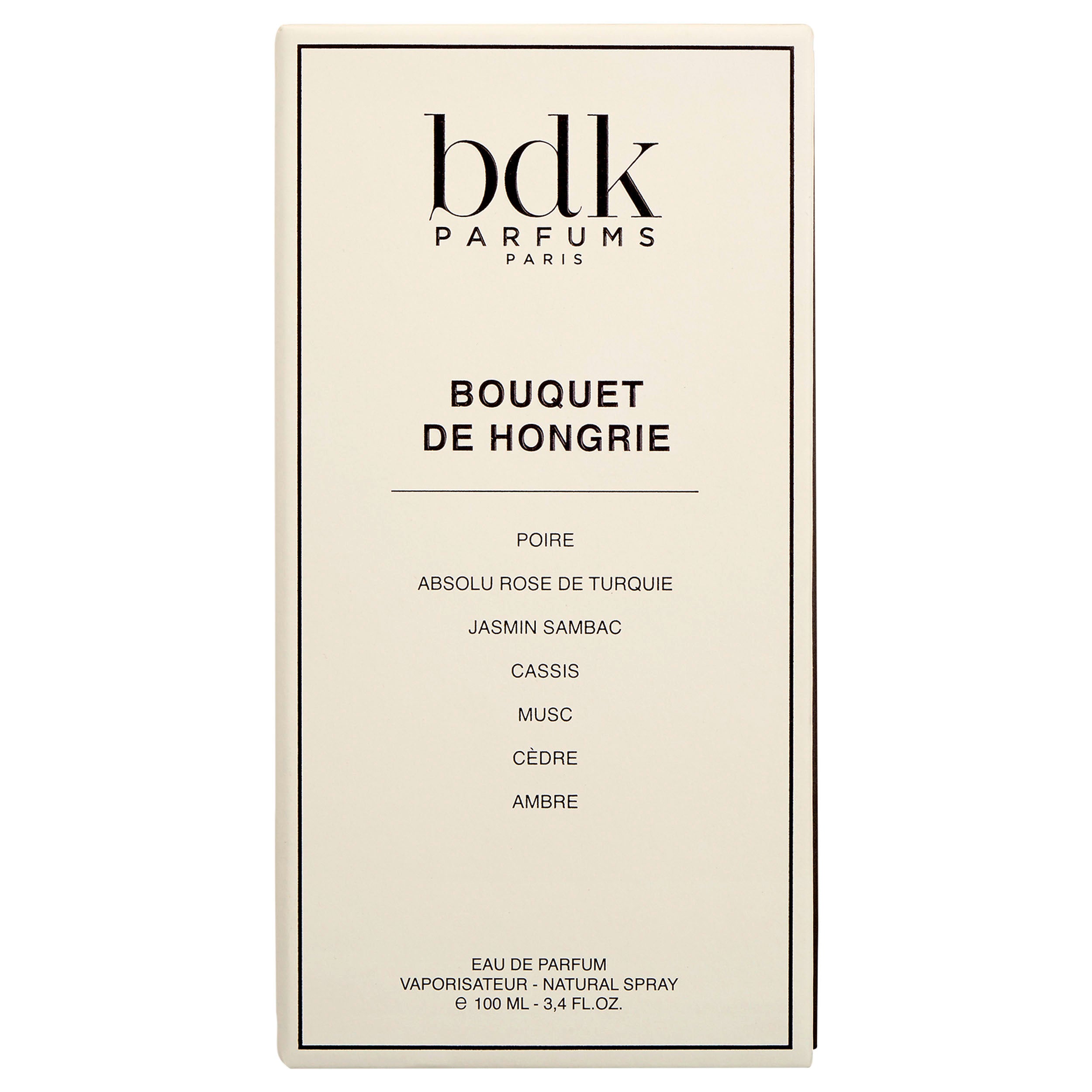 Bouquet De Hongrie, bdk Parfums, Collection Parisienne