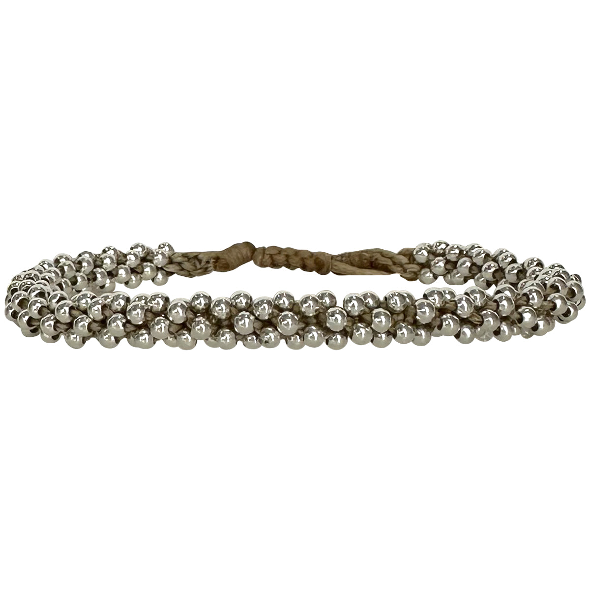 Woman's Armband Cosmos, silver