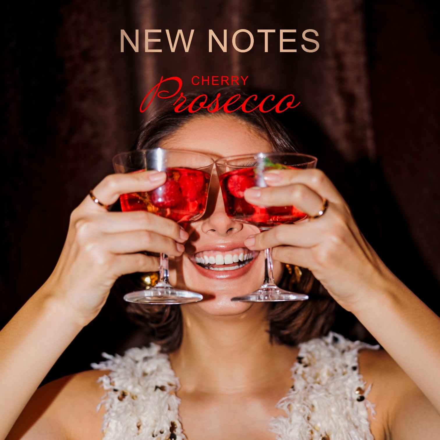 Cherry Prosecco, New Notes, Modern Liquid Collection