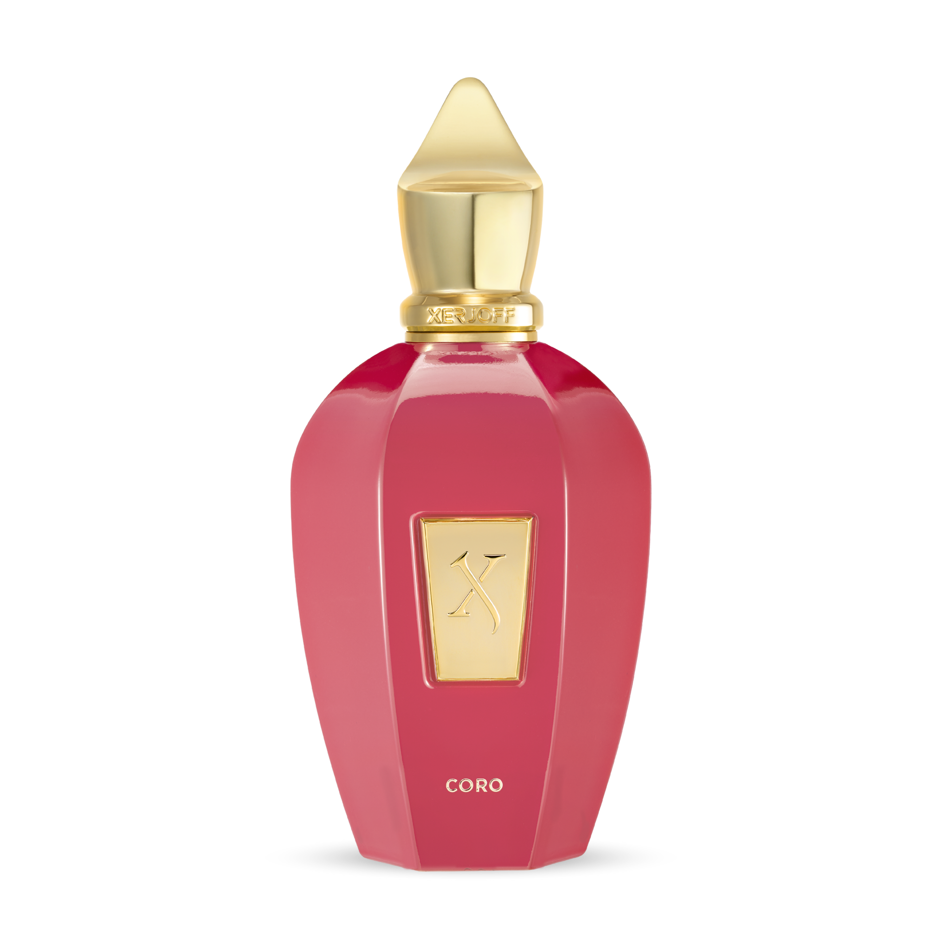 Flakon von Coro Xerjoff Eau de Parfum. Koralrot. 100ml