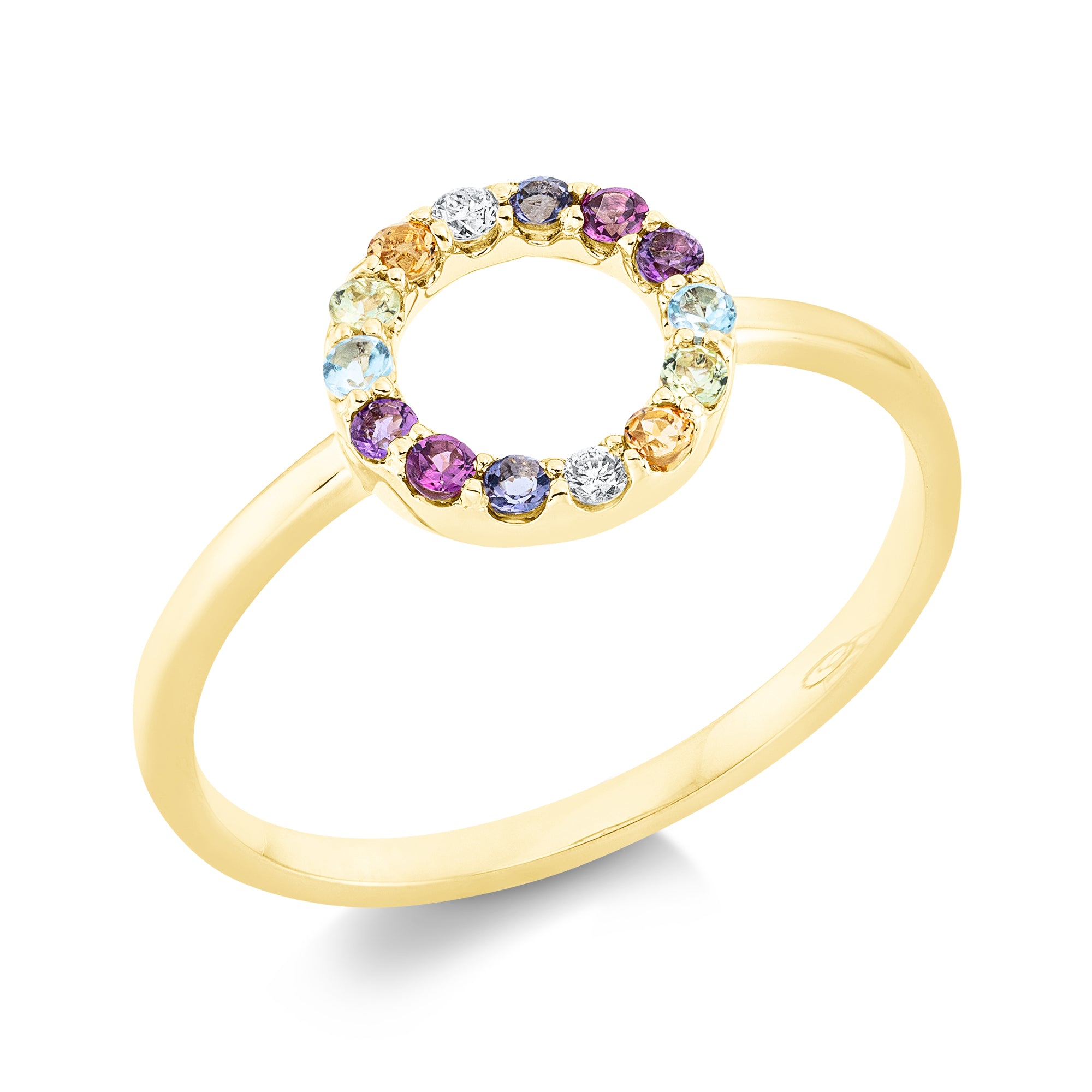 Ring Kreis DD1FH6916G 18kt Gelbgold, Fancy