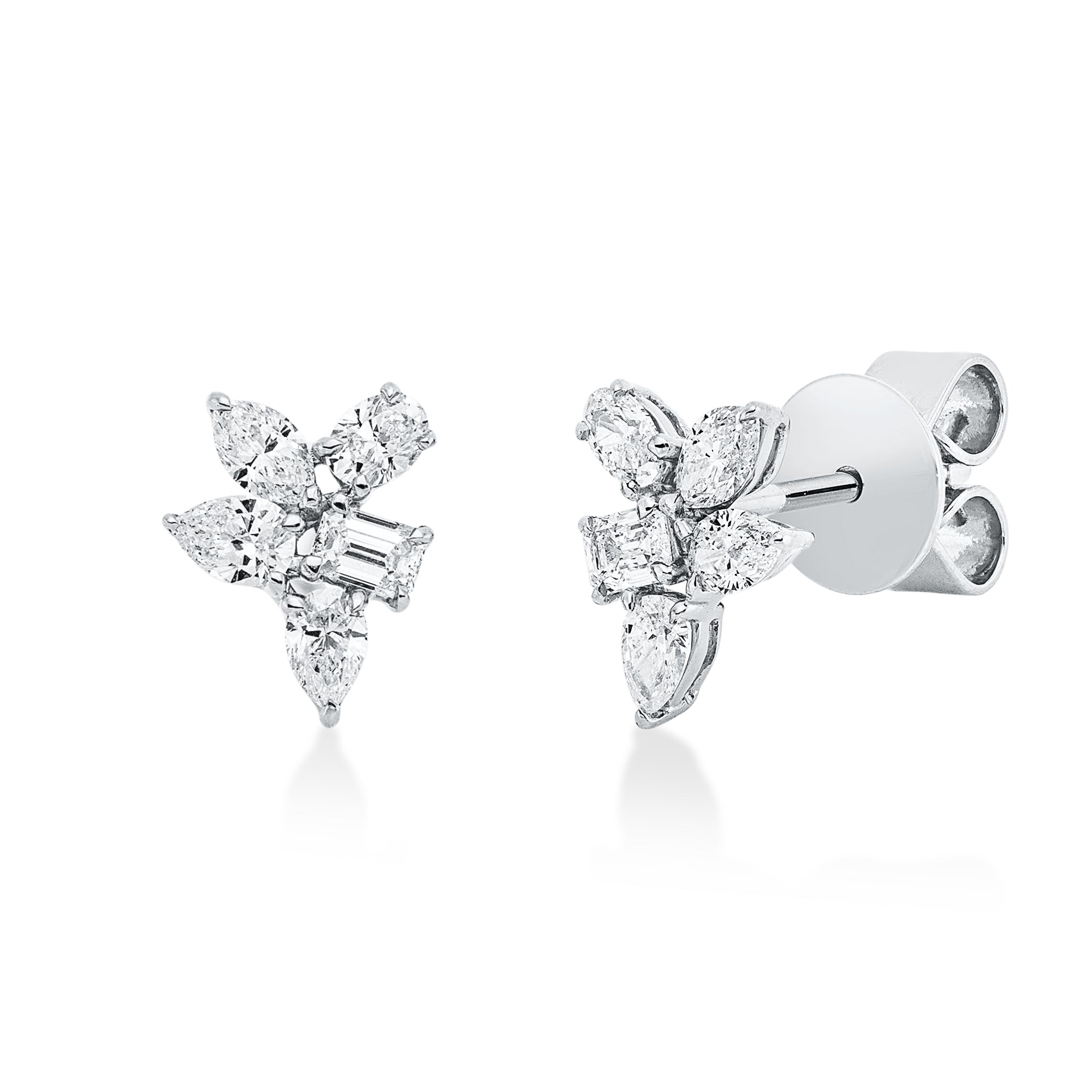 Ohrstecker DD2T69384W 18kt Weißgold mit Diamanten