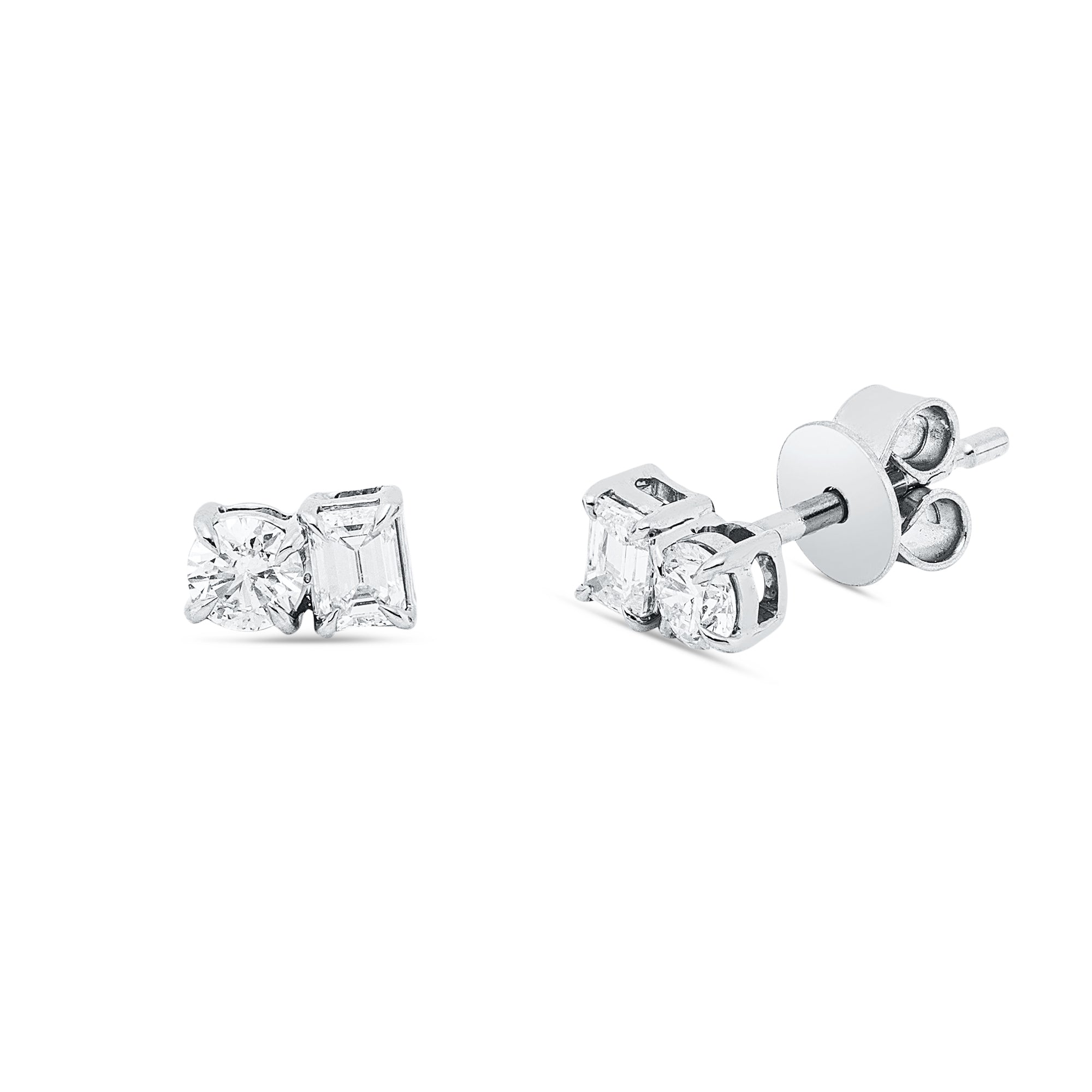 Ohrstecker DD2W69565W 18kt Weißgold mit Diamanten