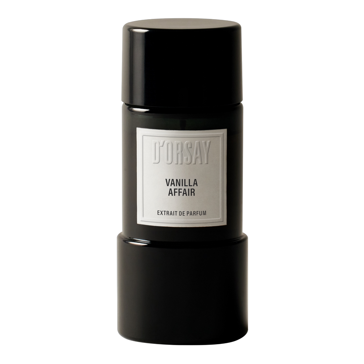 D'Orsay Vanilla Affair Extrait de Parfum Flakon auf weißem Hintergrund. 90ml