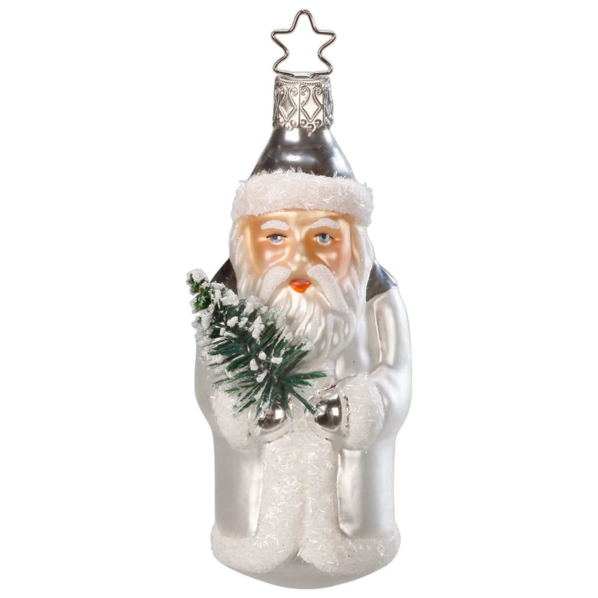 Glaskugel Anhänger Drauß' vom Walde, 10,5 cm 10063S014 Inge Glas