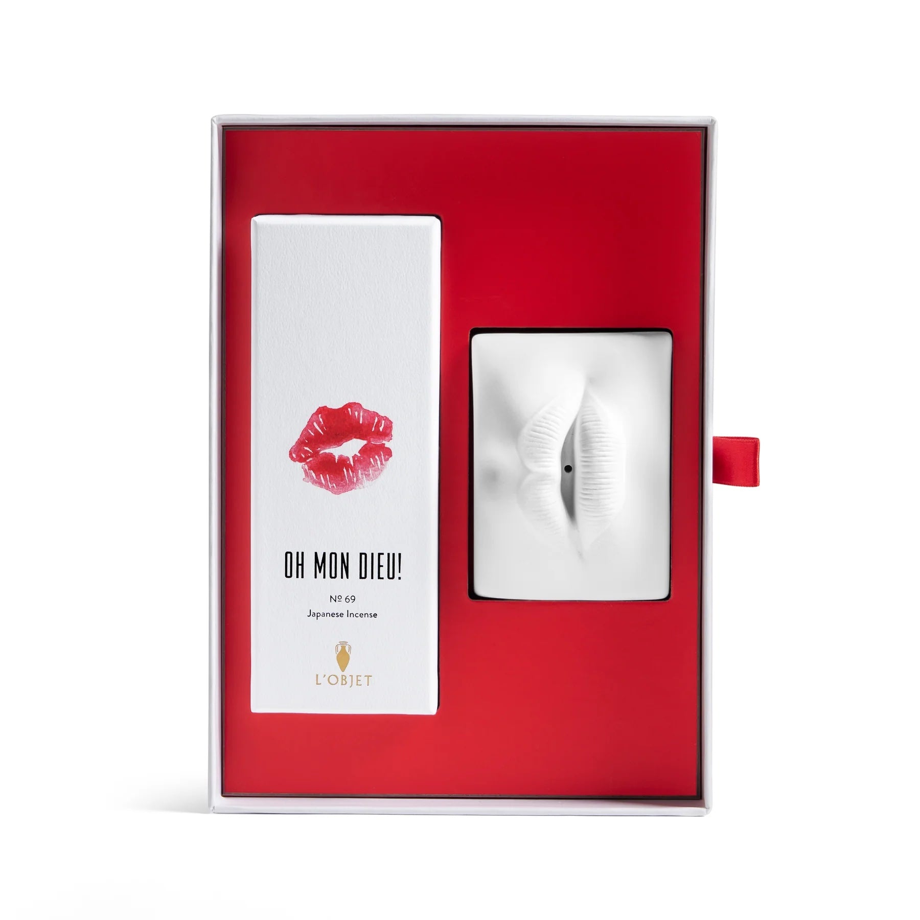 Oh Mon Dieu! No.69 Gift Set (Smoking Lips + Incense) L'Objet