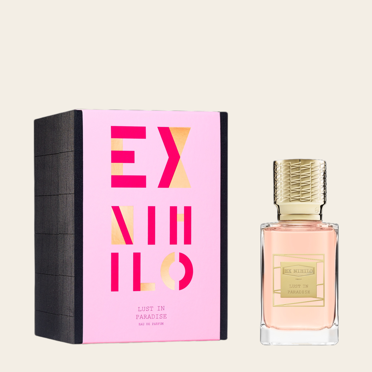 Lust in Paradise by Ex Nihilo – bottle with box