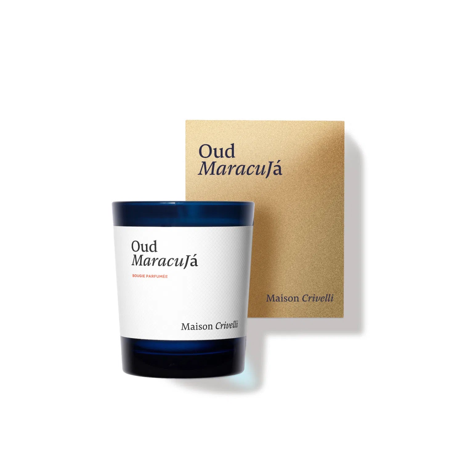 Oud Maracuja, scented candle, Maison Crivelli