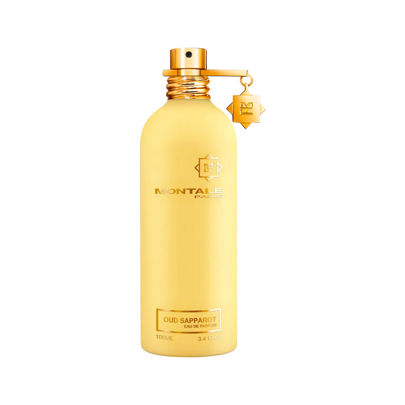 Montale Oud Sapparot Eau de Parfum – luxuriöser Flakon, der die exotische Fusion von Ananas und Oud verkörpert. Jetzt bei 4D OUTFITTERS erhältlich.​