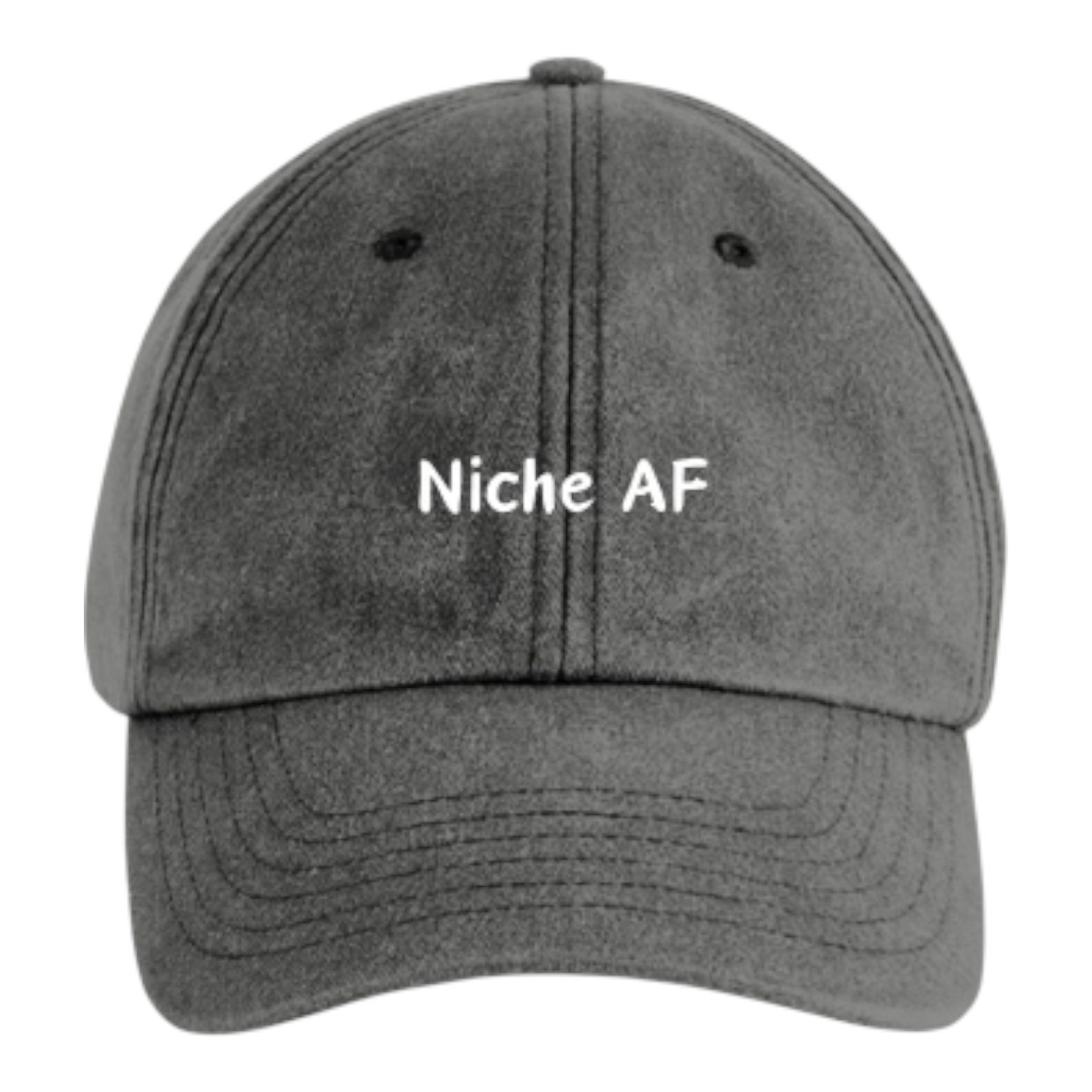 Perfume Merch Cap, Niche AF, black