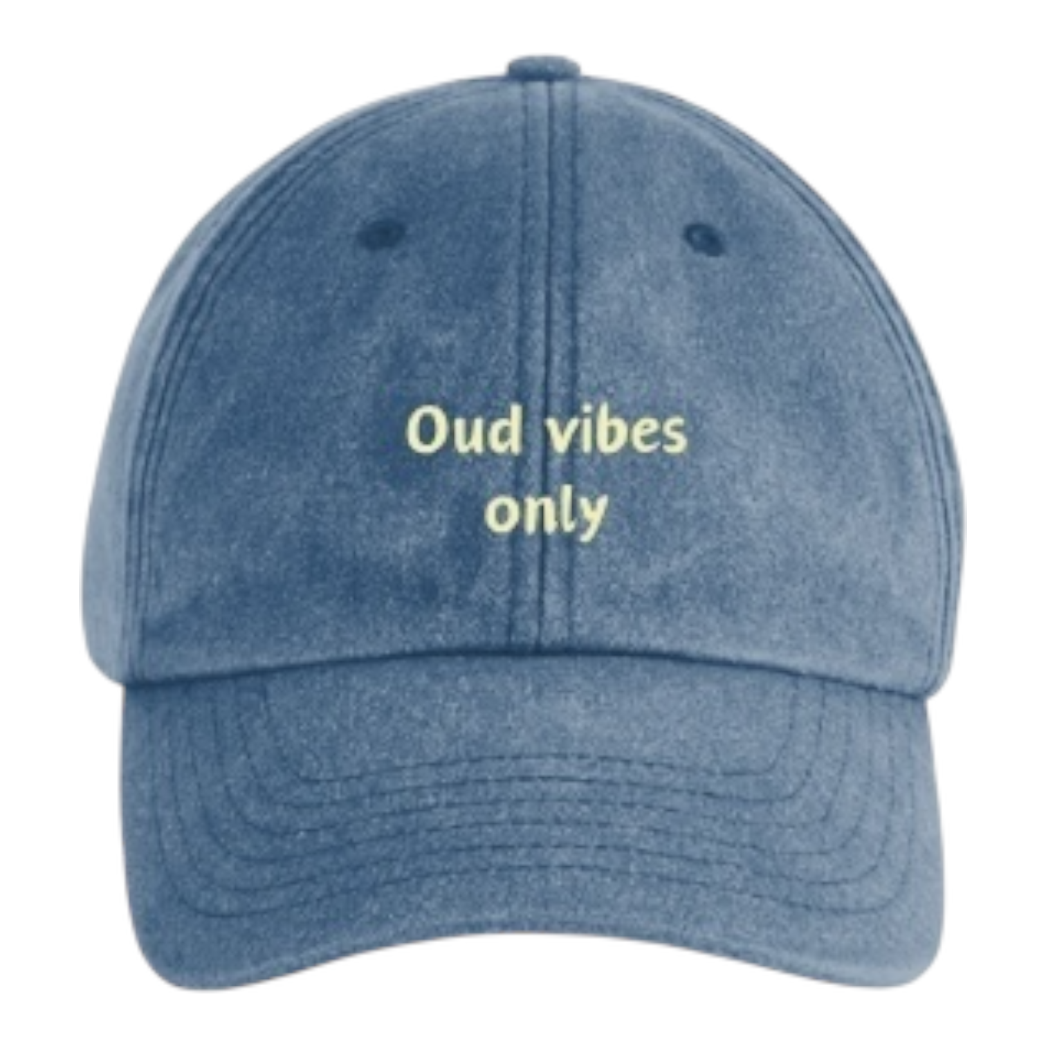 Perfume Merch Cap, Oud Vibes Only, navy