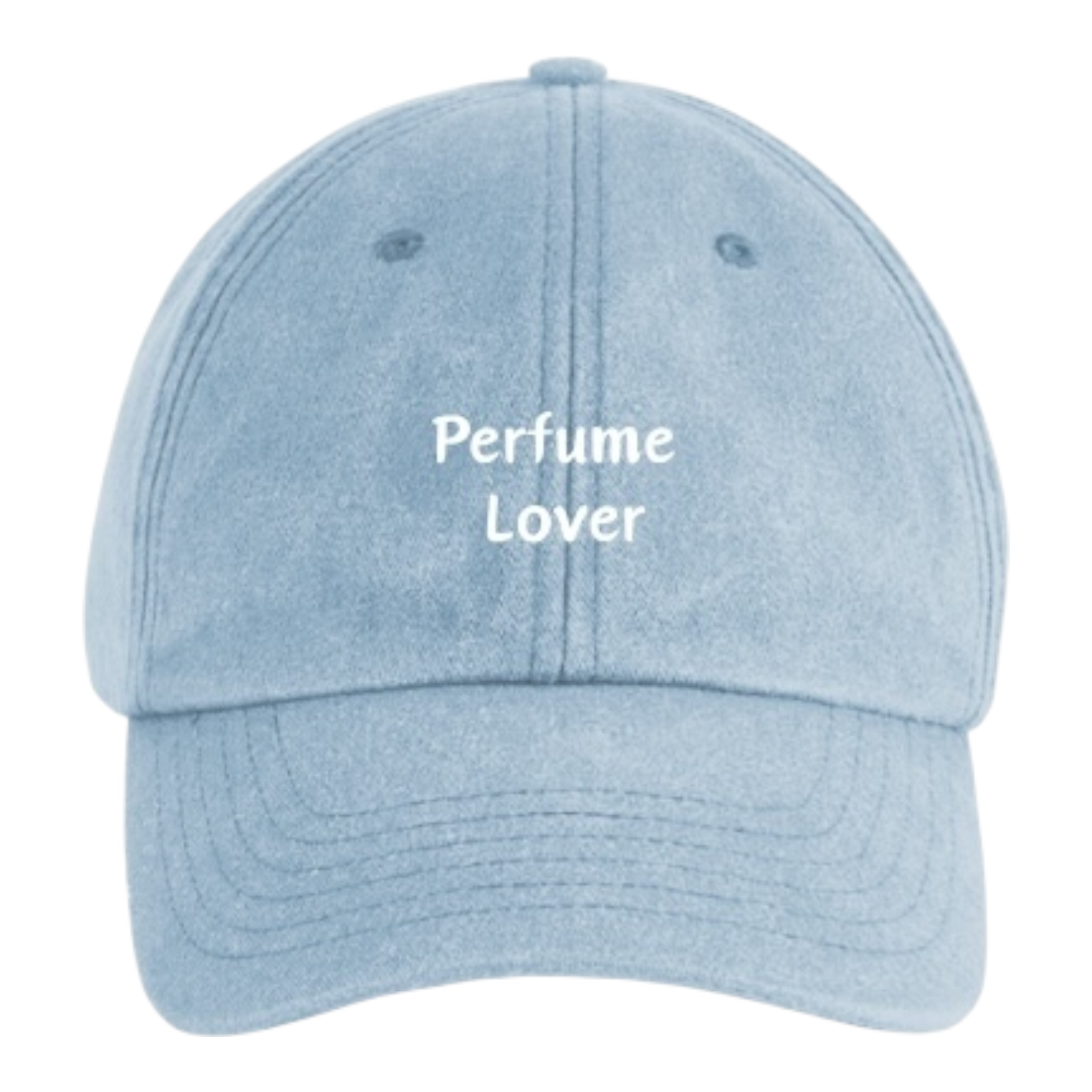 Perfume Merch Cap, Perfume Lover, light blue
