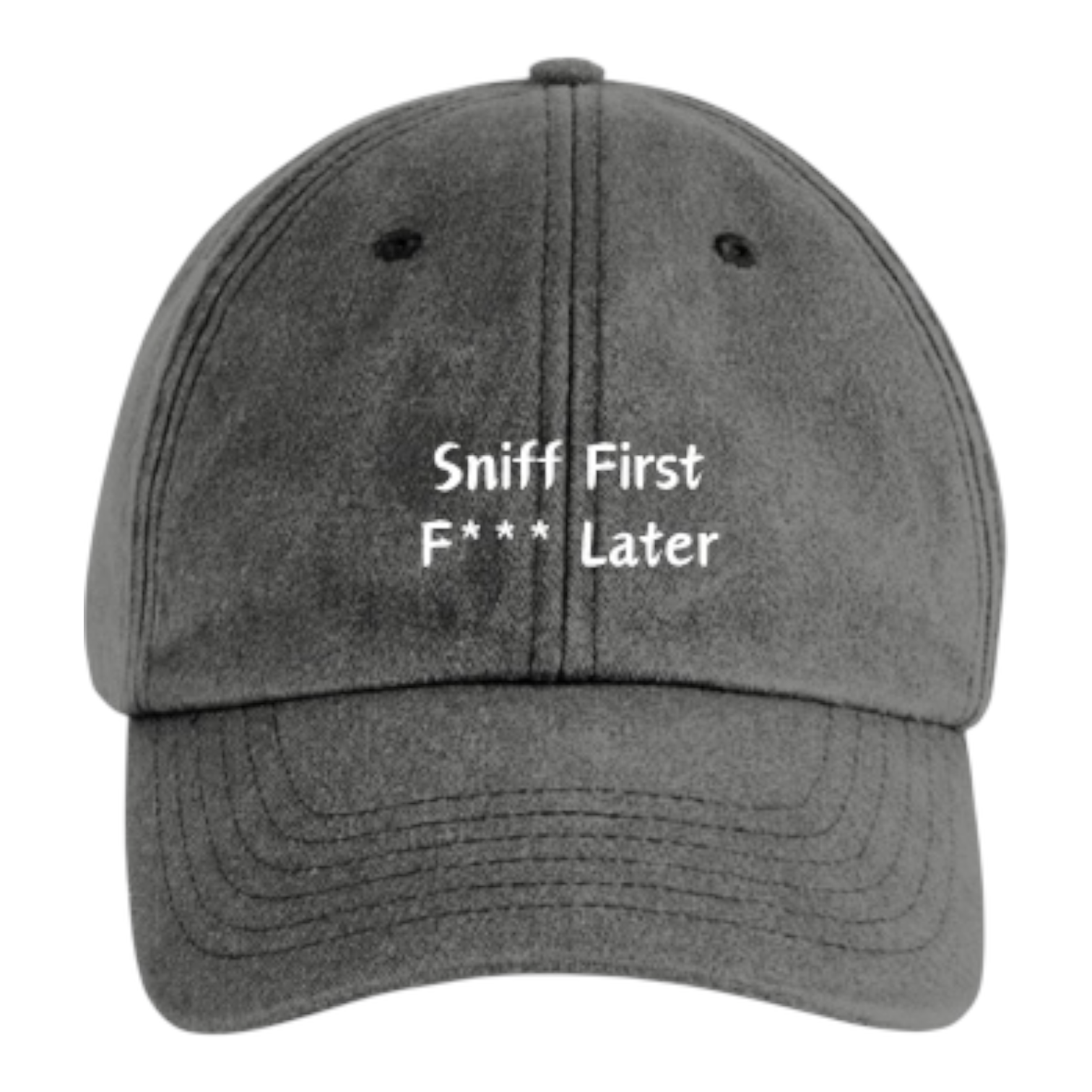 Perfume Merch Cap, Sniff First, black