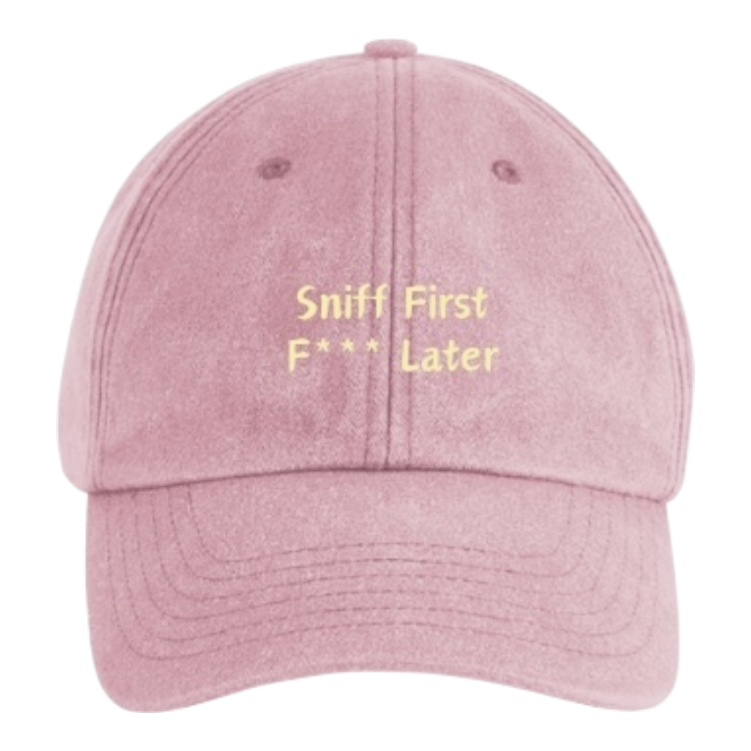 Perfume Merch Cap, Sniff First, pink