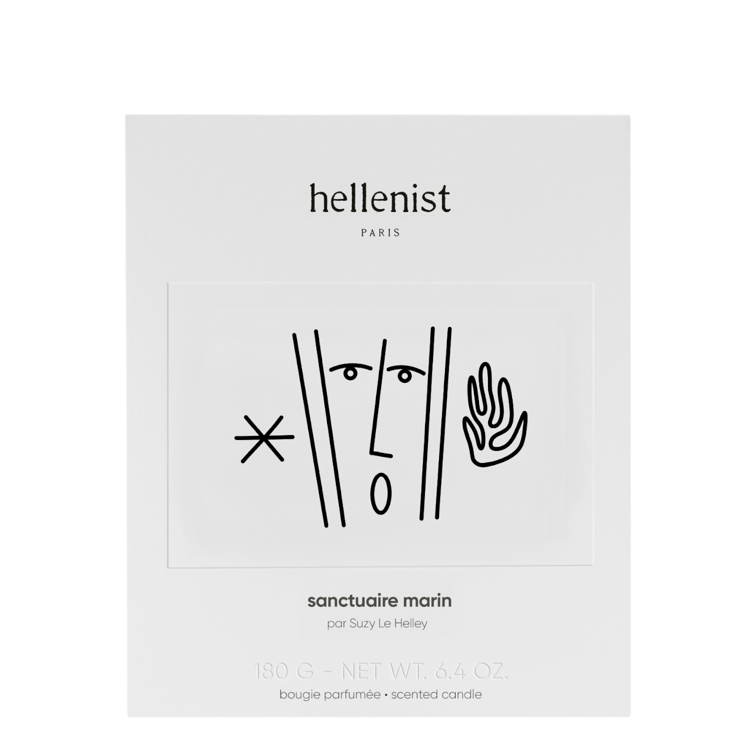 Sanctuaire Marin, Duftkerze 180g, Hellenist Paris