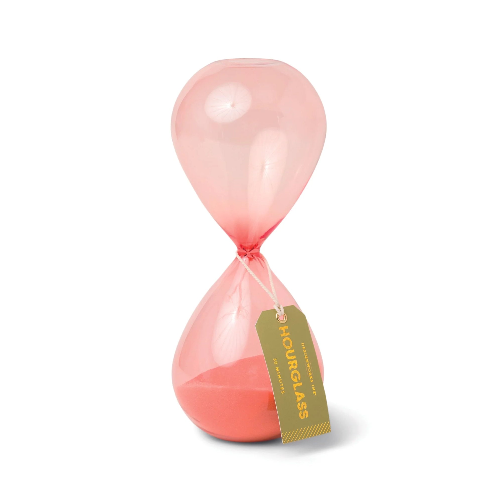 Sanduhr 30 minuten, peach ombre. Design Works Ink.