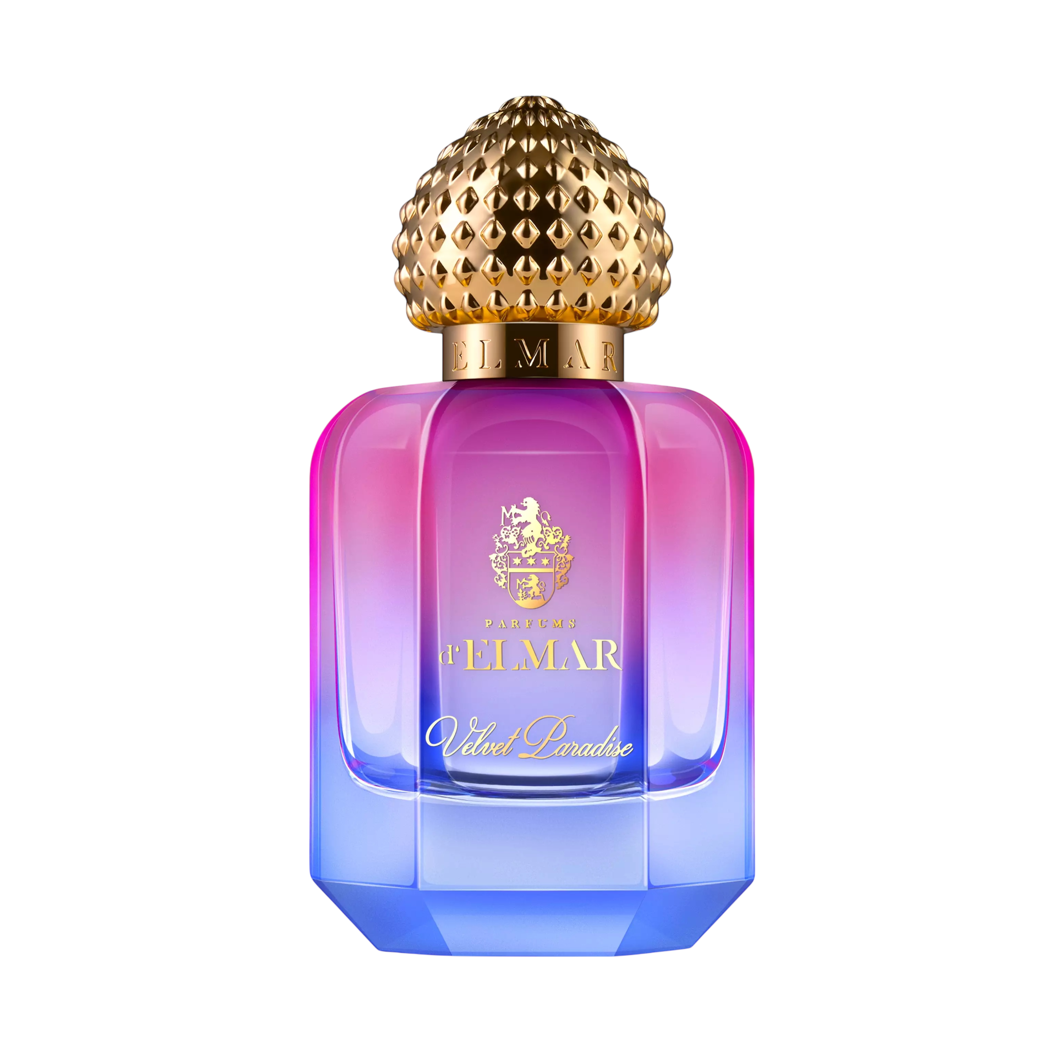 Flakon Parfums d’Elmar Velvet Paradise Extrait – Unisex Duft mit Bergamotte, Jasmin und Oud