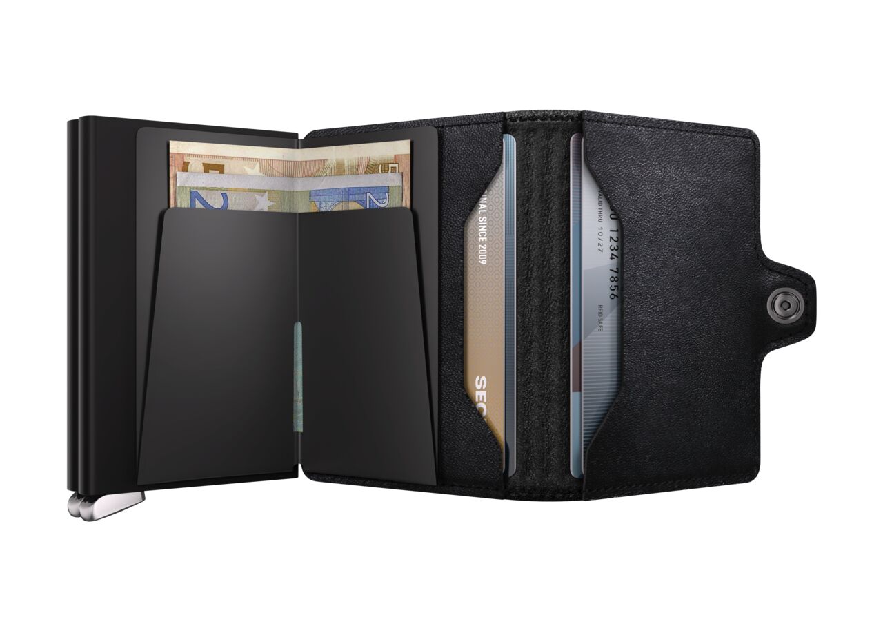 Secrid Premium+ Twinwallet Emboss Lines, suitable for metal cards