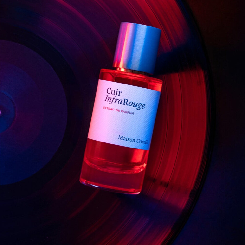 Cuir Infrarouge, Extrait de Parfum, Maison Crivelli