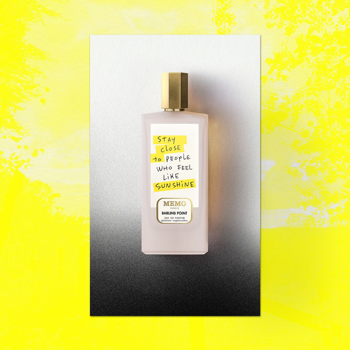 Darling Point X Thomas Lélu von Memo Paris – Flakon vor dem Künstlermotiv