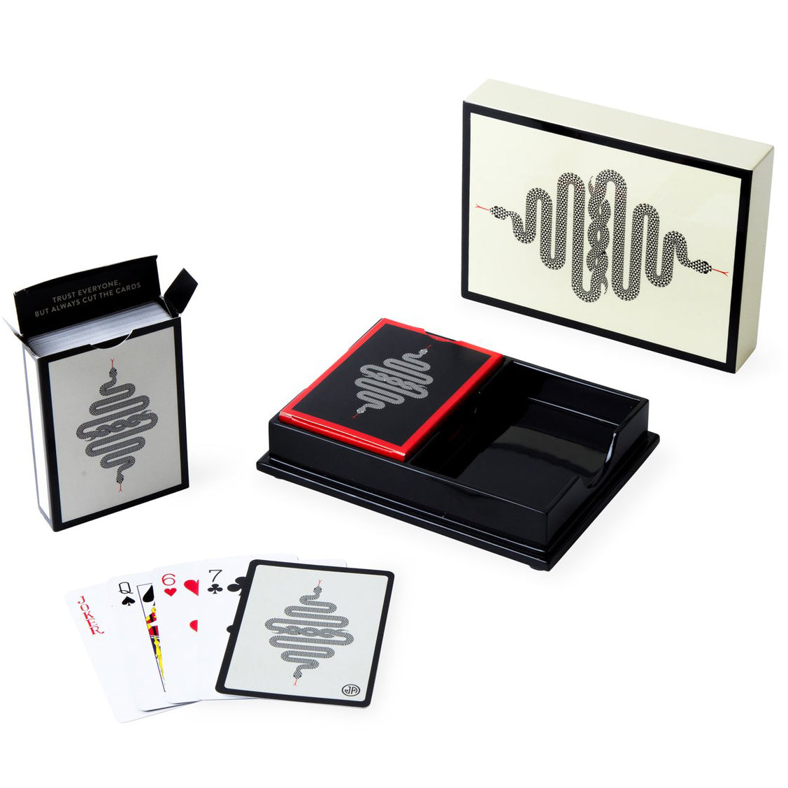 Eden Lacquered Playing Cards Box Set