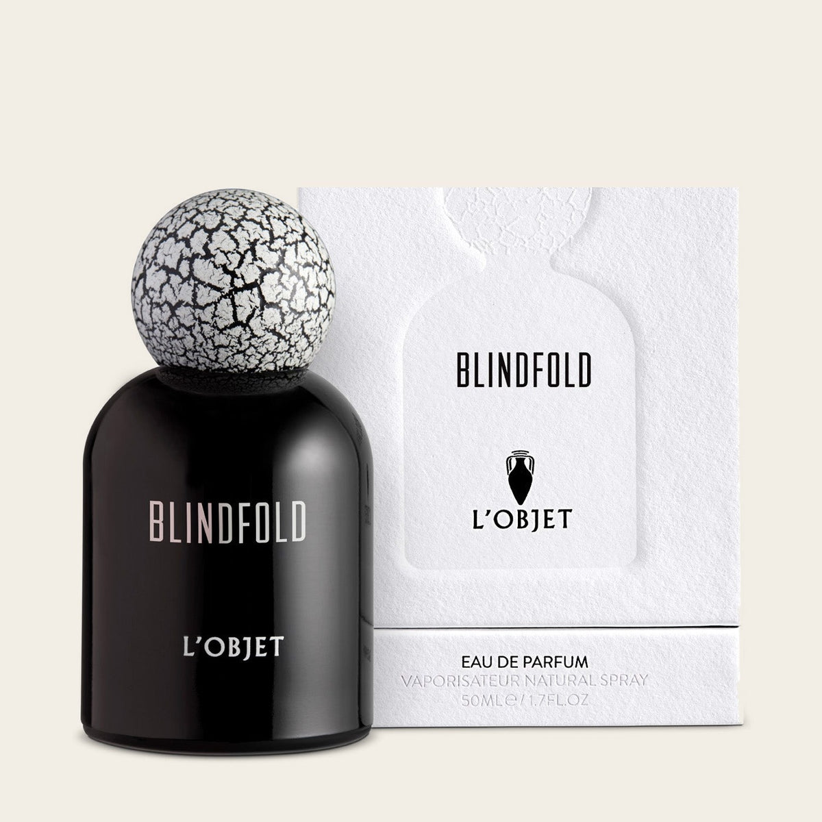 Blindfold by L'Objet – Eau de Parfum 50 ml bottle with packaging