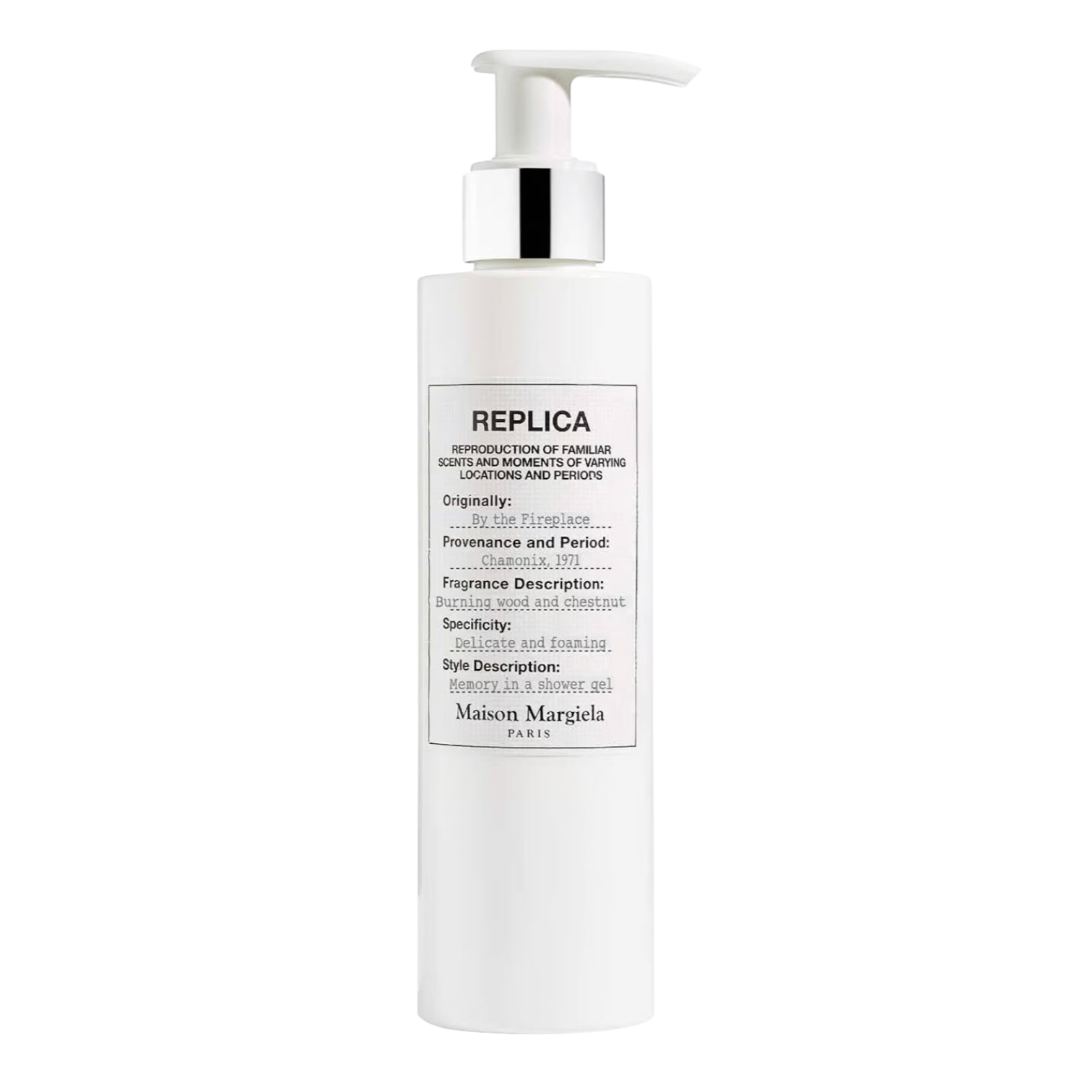 Replica By the Fireplace, shower gel