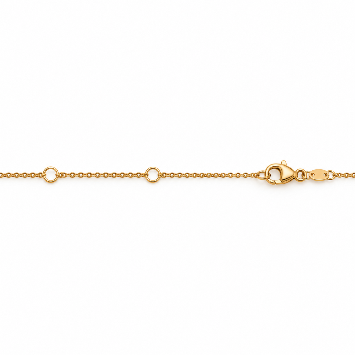 Verschluss Halskette Stellini, Turmalin Pink, 18kt Fairtrade Roségold