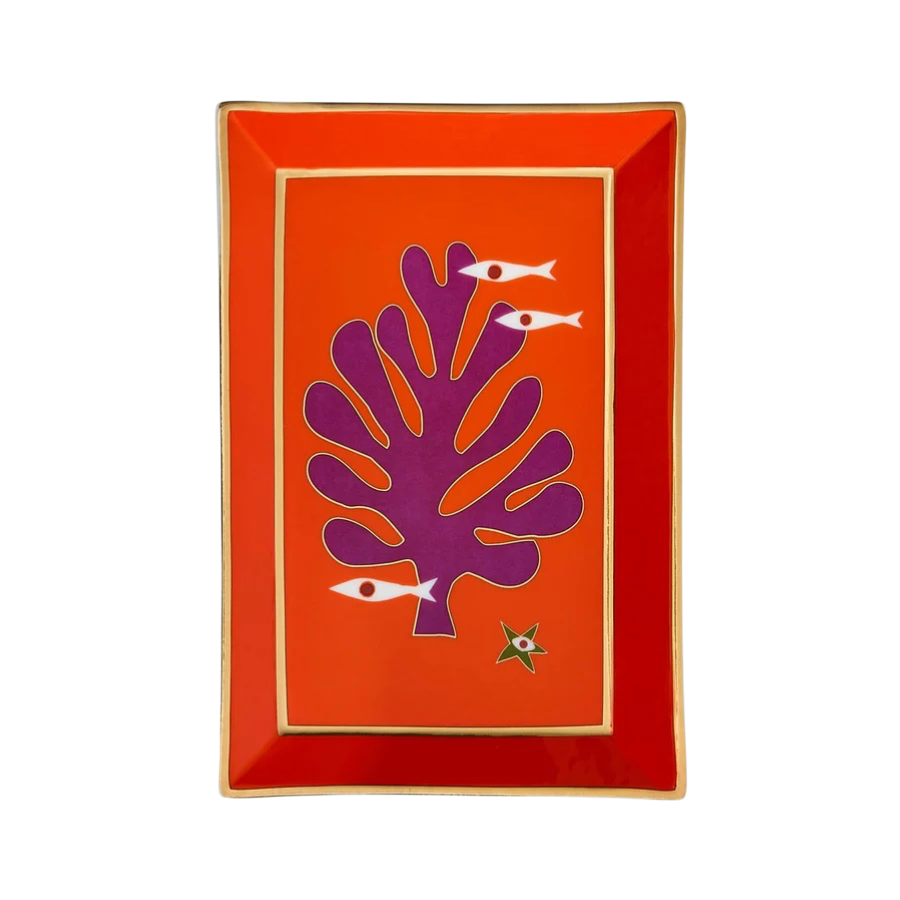 Porzellan Schale Playa Rectangle Tray