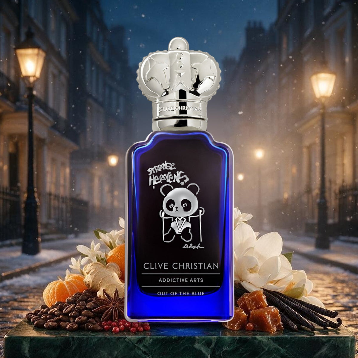 Strange Heavens: Out Of The Blue von Clive Christian mit Kaffee, Ingwer, Magnolie und Vanille im viktorianischen London