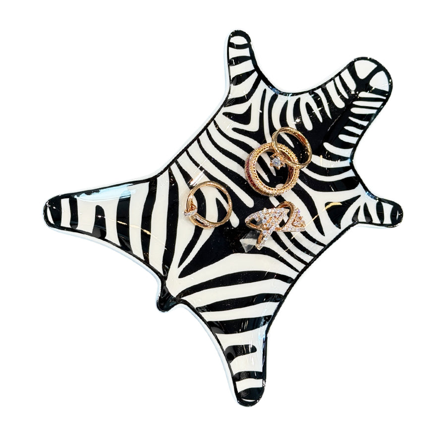 Porzellan Schale Zebra