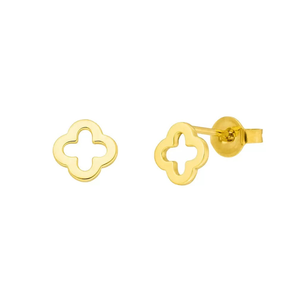 Ohrstecker-Clover-14-K-Gelbgold-fs9011