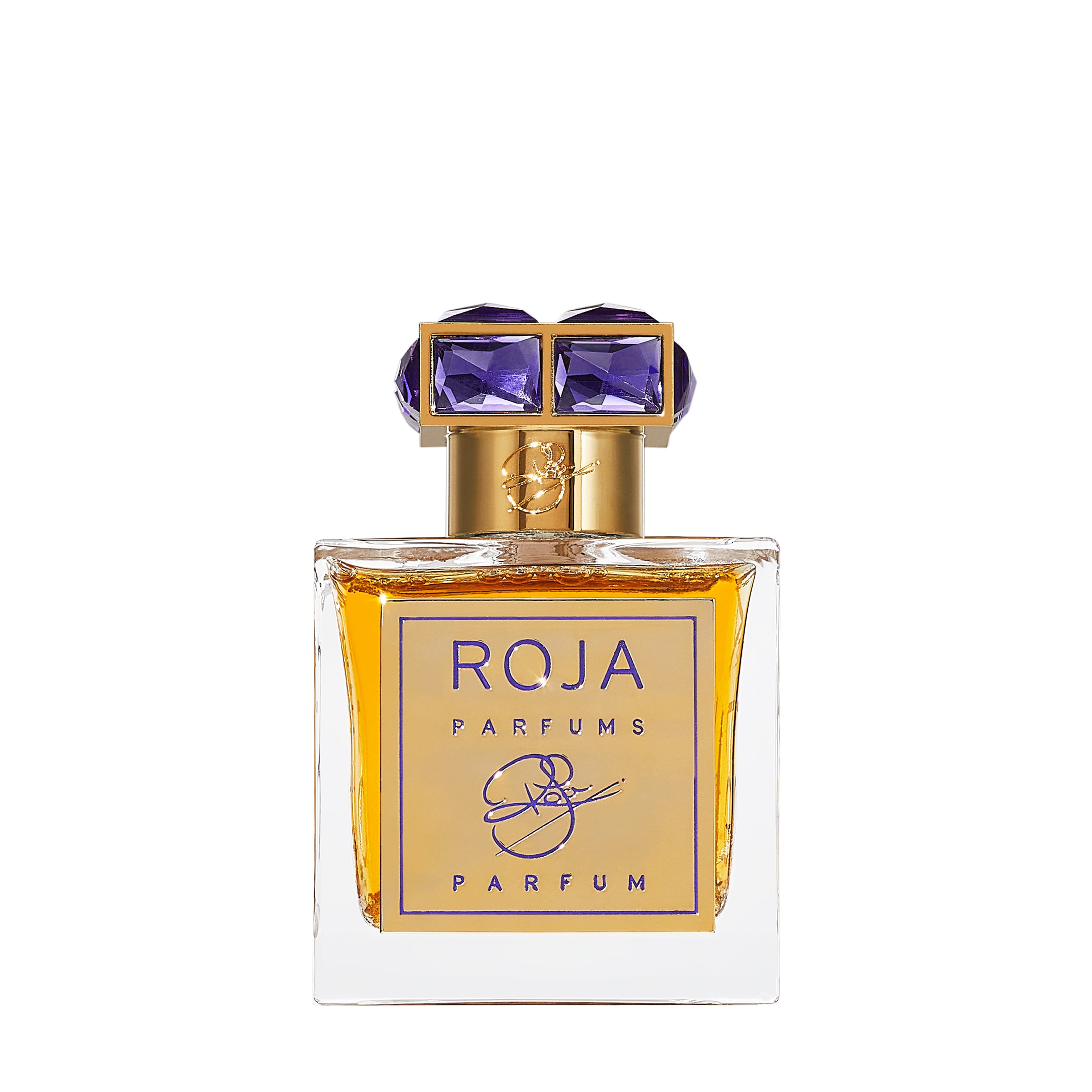 Roja Haute Luxe Parfum – 100ml Flakon mit goldenen Akzenten, enthält eine opulente Mischung aus floralen und holzigen Noten. Jetzt bei 4D OUTFITTERS erhältlich.​ 5060270293897