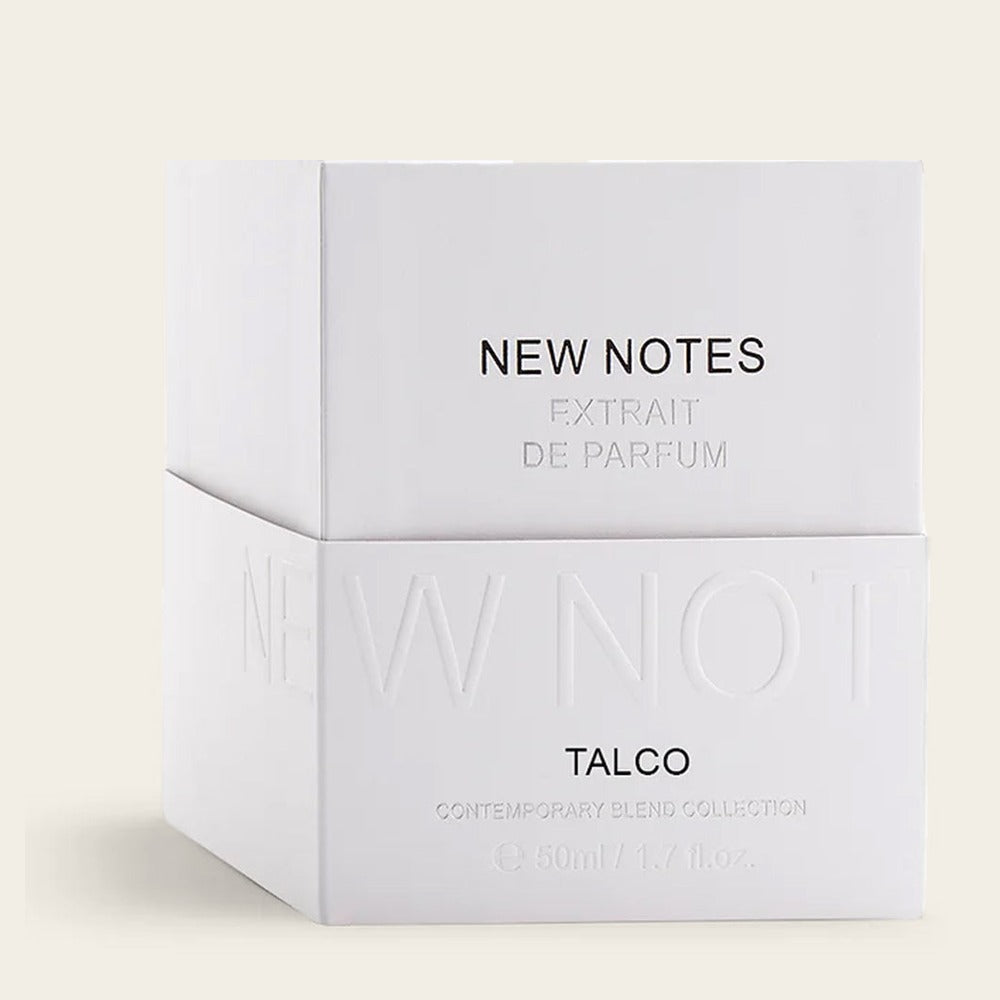 Talco von New Notes – Weiße Verpackung