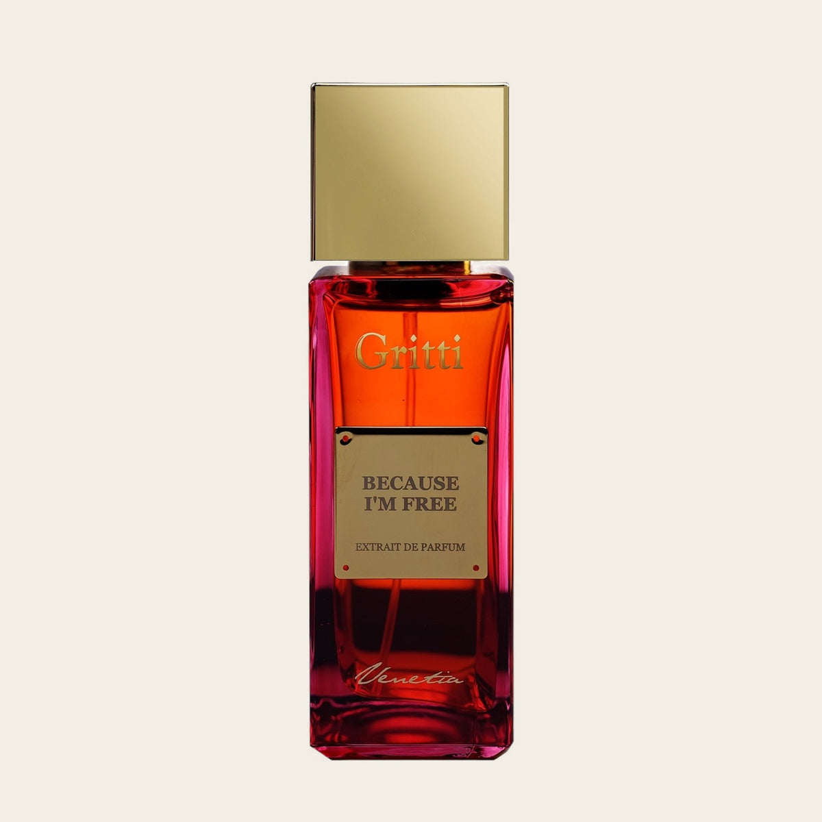 Because I'm Free von Gritti – Eau de Parfum Flakon